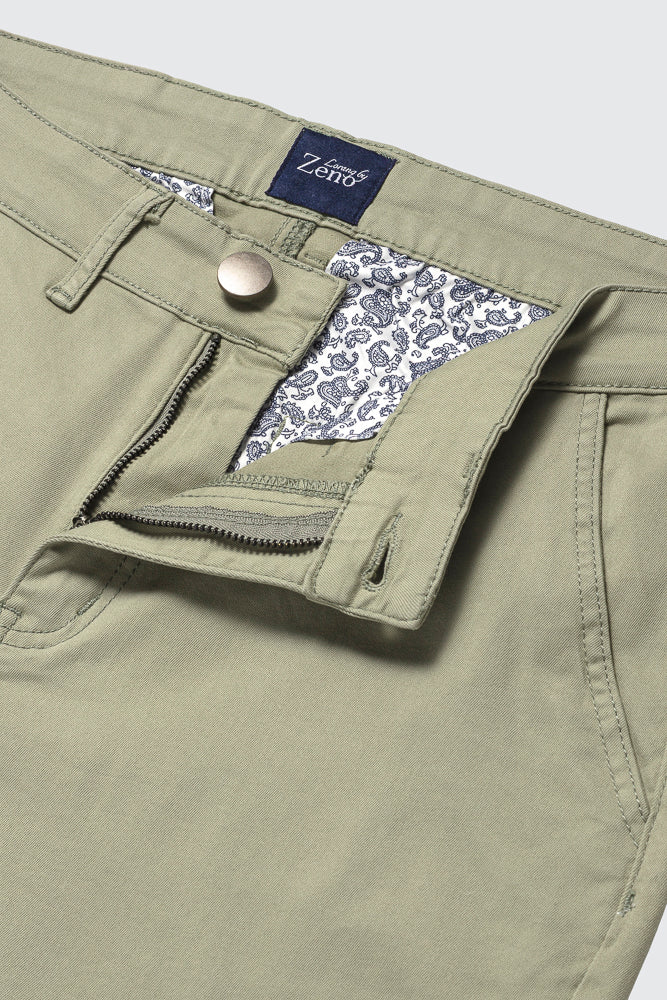 Chinos Shorts Stretch Kaki - Image 5