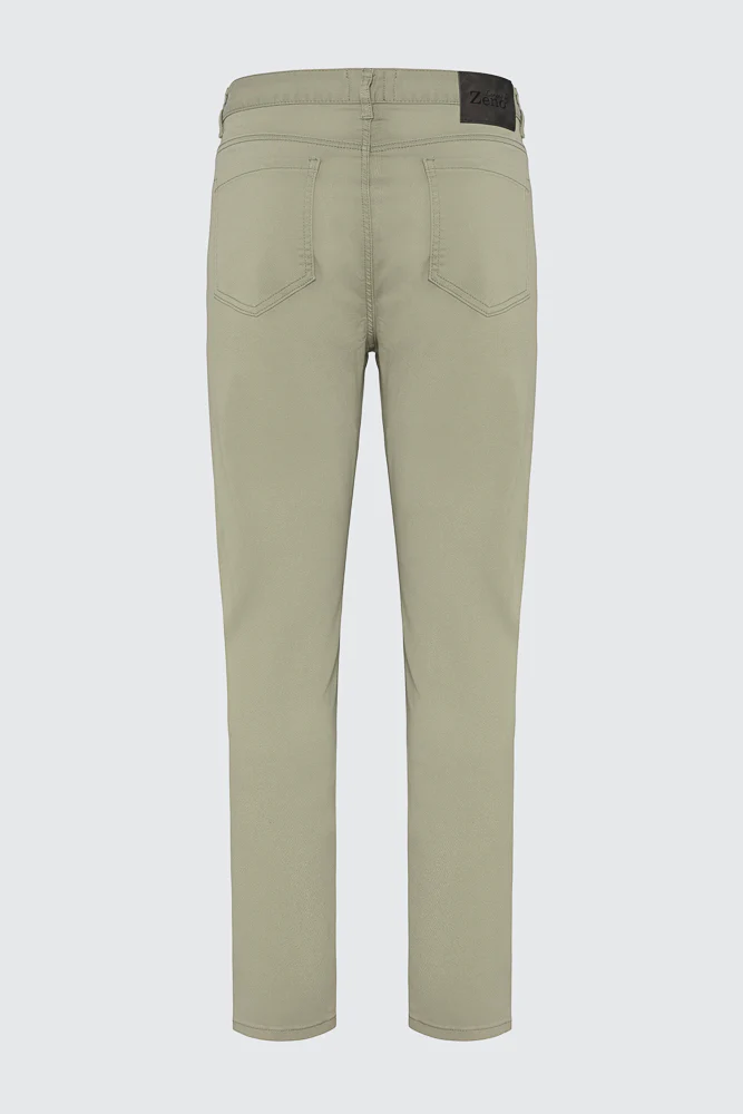 Kaki Bukse 5-pocket Stretch - Image 4