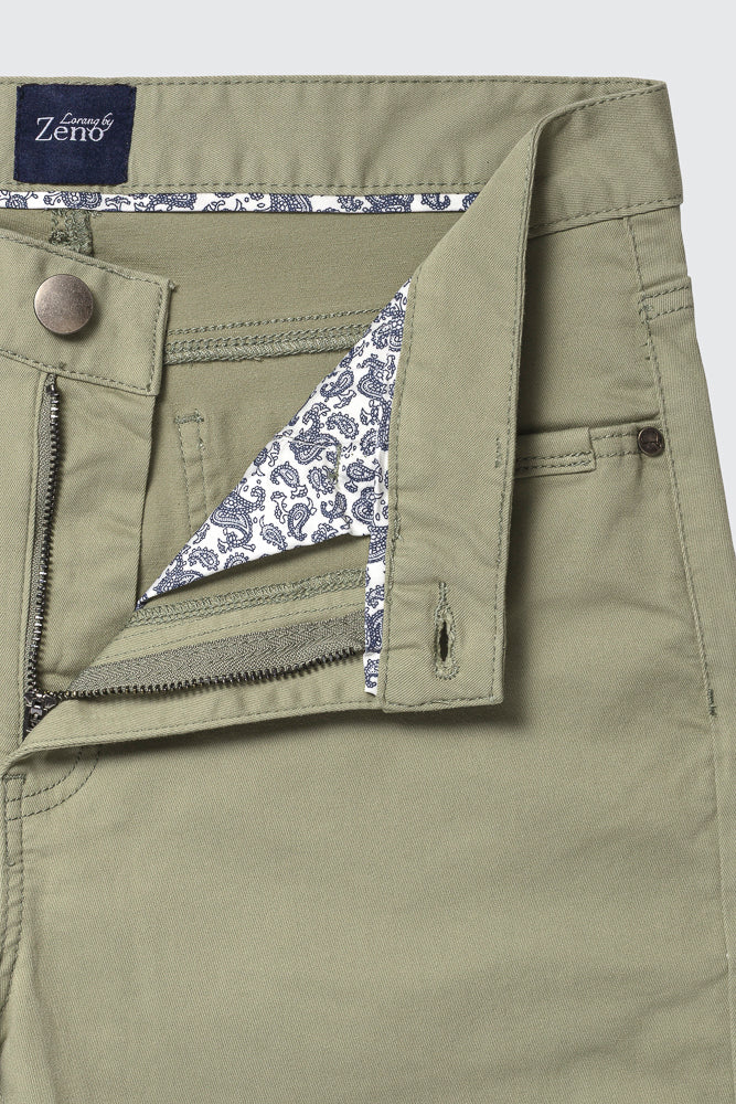 Kaki Bukse 5-pocket Stretch - Image 6