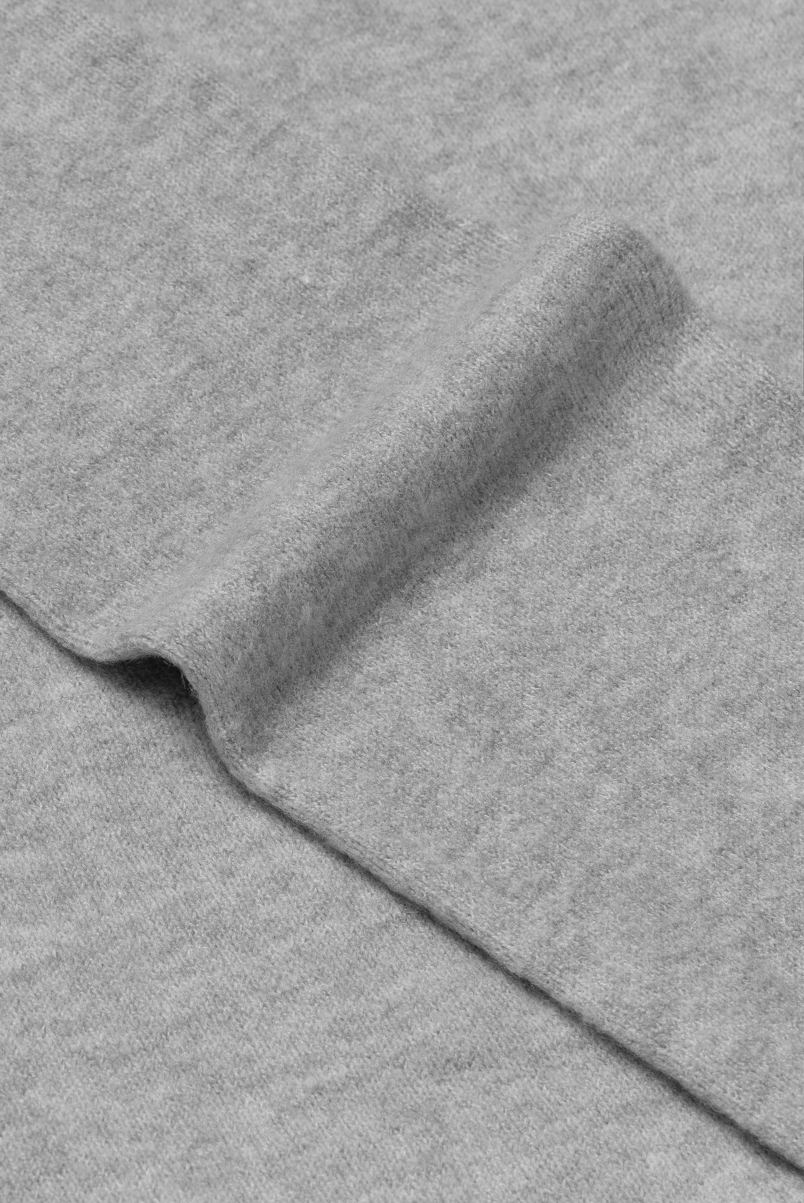 Kasjmir Genser Grey Zip - Image 3
