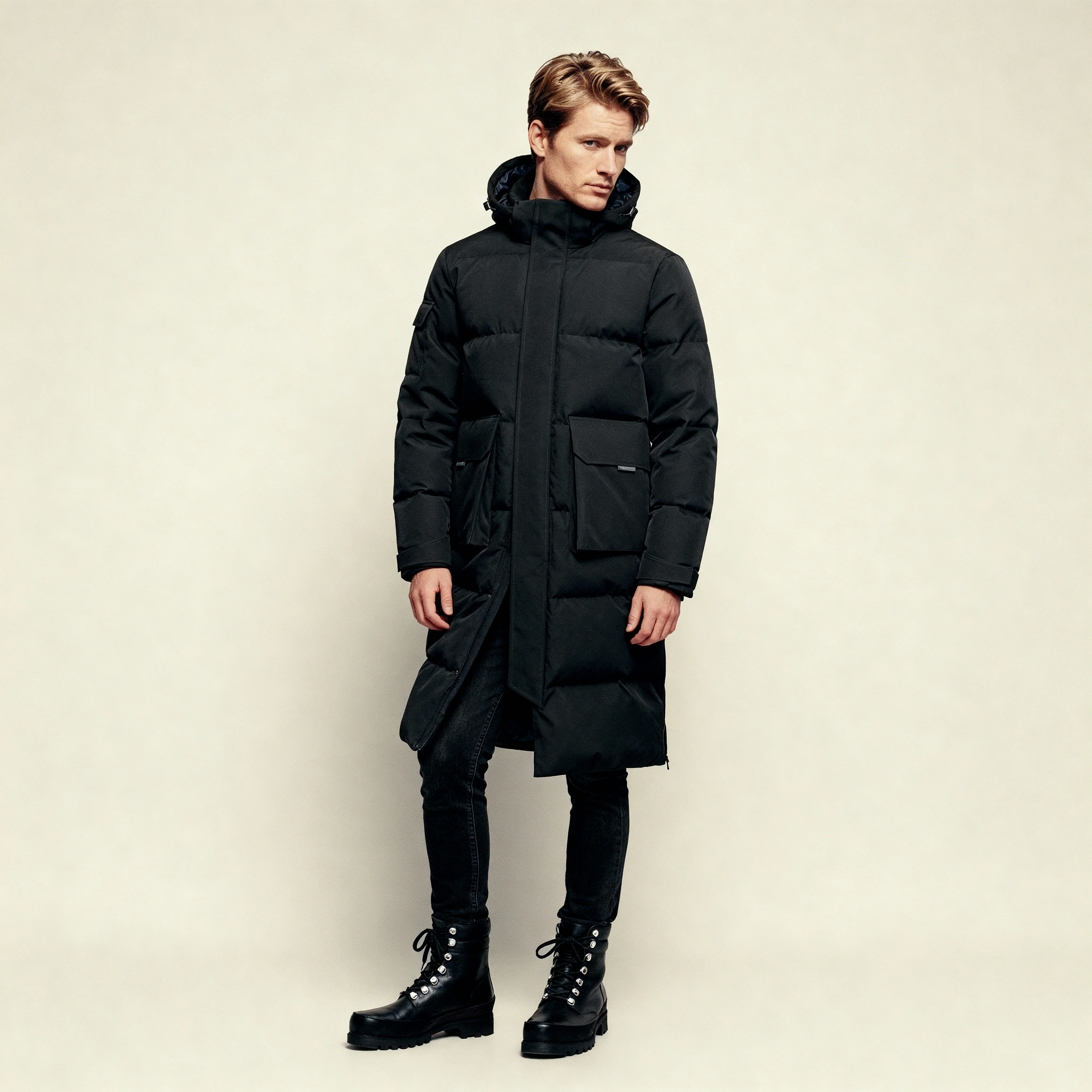 Long Down Coat - Image 3