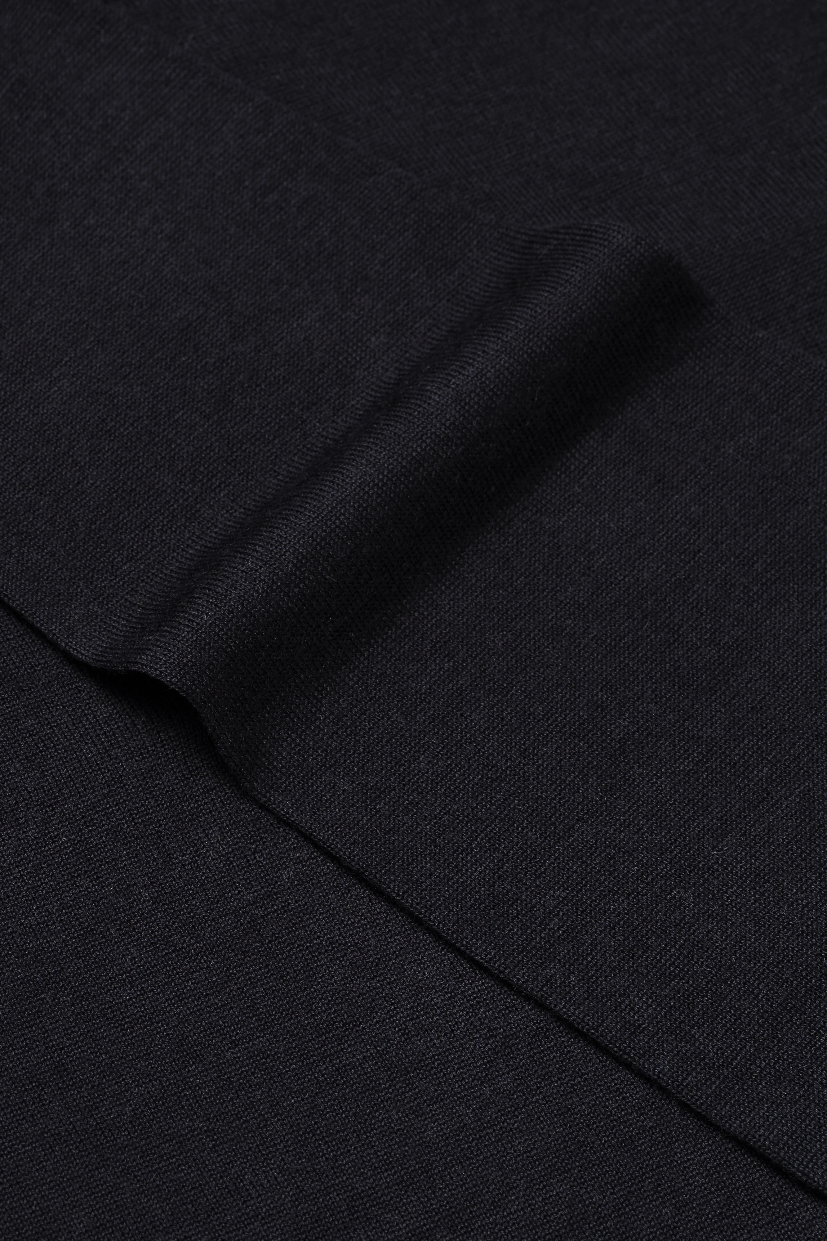 Merino Genser Navy Zip - Image 3