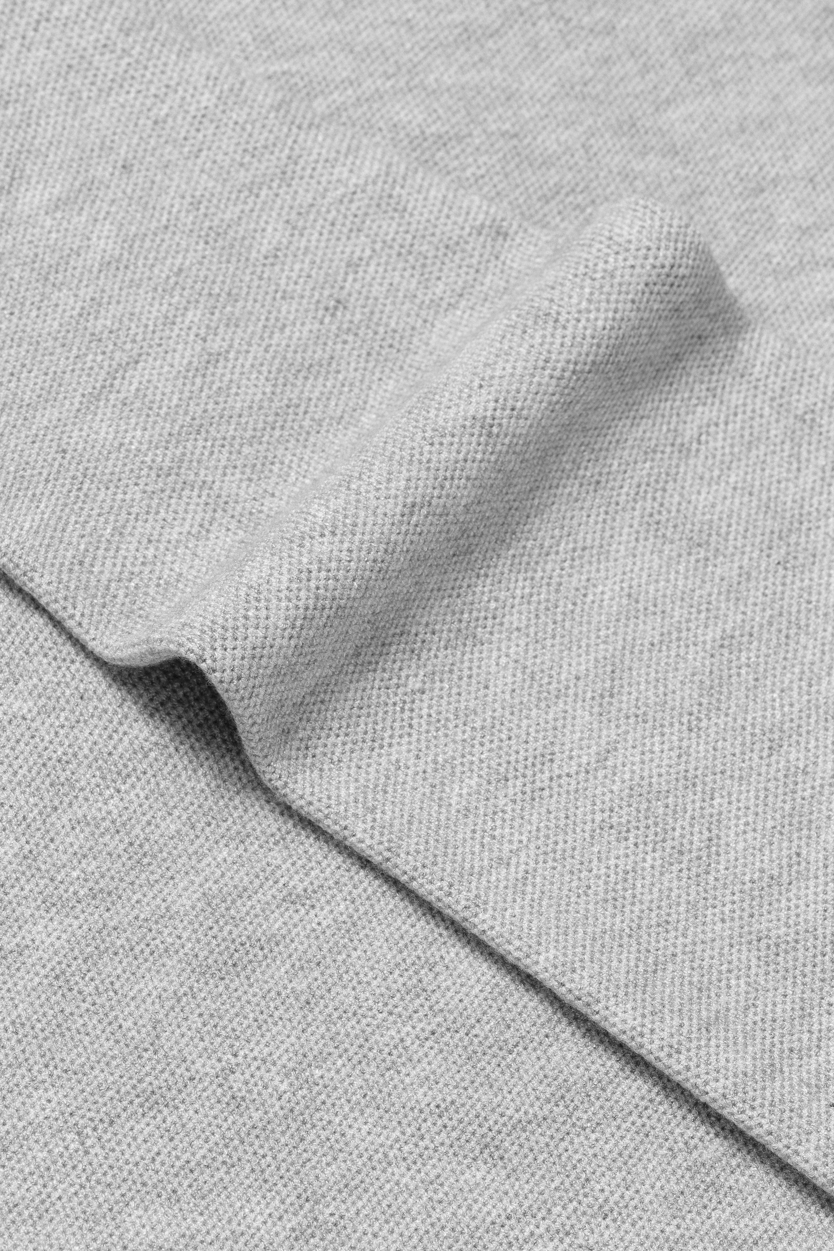 Soft Cotton Grey Genser Zip - Image 4