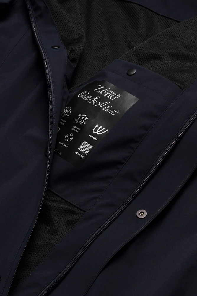 The Perfect Rain Coat Blå - Image 3